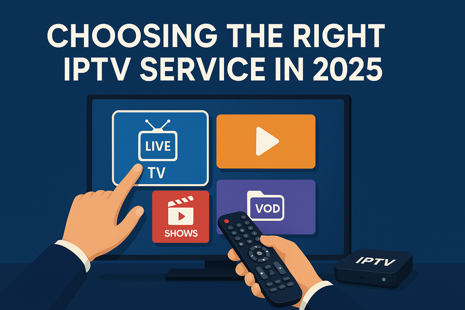 Choosing the Right IPTV Service in 2025